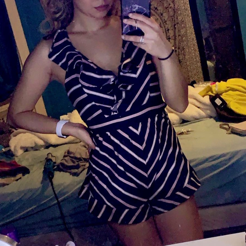 Sailor Striped Romper